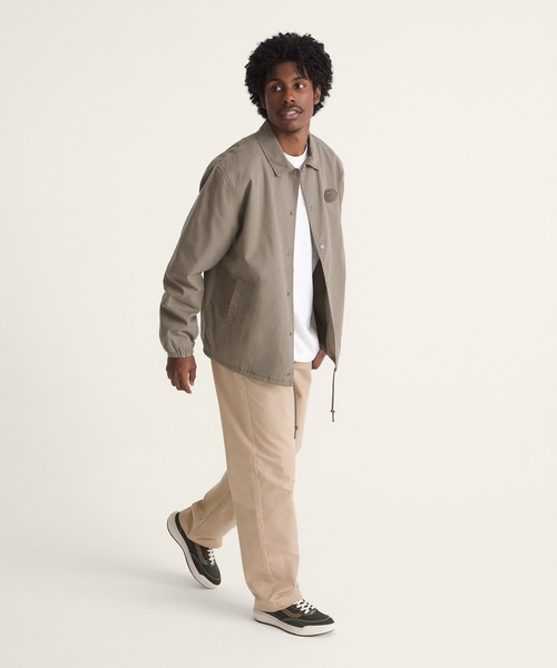 VANS(バンズ)の「TORREY リップストップ コーチジャケット / Torrey Coaches Ripstop Jacket VN000U399JC1(ブルゾン・メンズ・モカ・LARGE/MEDIUM/SMALL/X-LARGE)」の3枚目の写真