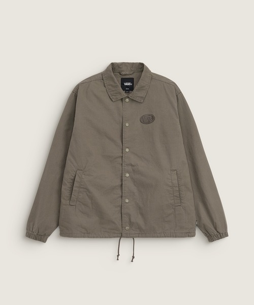 VANS(バンズ)の「TORREY リップストップ コーチジャケット / Torrey Coaches Ripstop Jacket VN000U399JC1(ブルゾン・メンズ・モカ・LARGE/MEDIUM/SMALL/X-LARGE)」の5枚目の写真