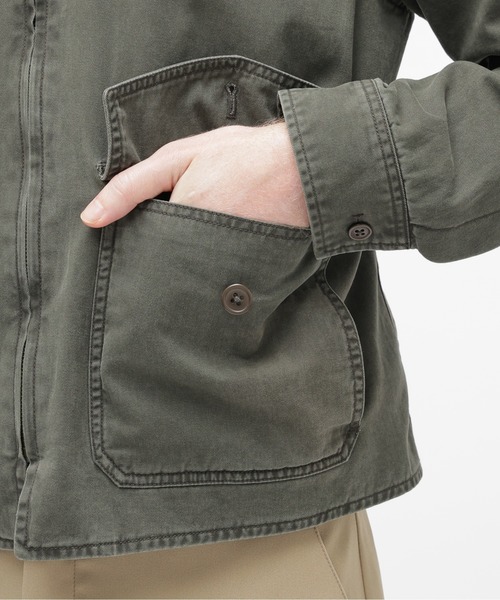 AVIREX（アヴィレックス）の「《NAVAL COLLECTION》M-421A SUMMER FLIGHT JACKET / サマー フライトジャケット / AVIREX / アヴィレックス（ミリタリージャケット・メンズ・ネイビー/オリーブ/カーキ・LARGE/XX-LARGE/MEDIUM/X-LARGE）」の14枚目の写真
