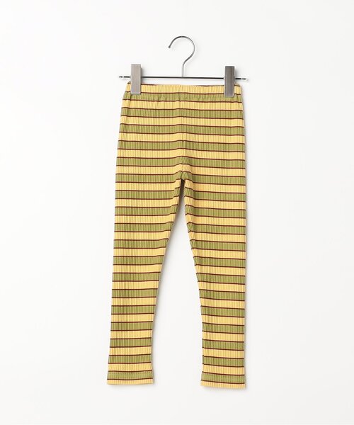 p.premier（ピードットプルミエ）の「イロチ買いしたいボーダーストレッチリブレギンス（その他パンツ・キッズ・レッド/ブラウン/ブラック/グリーン/その他11/レインボー/ブルー・90/120/130/110/100/80/140）」の3枚目の写真