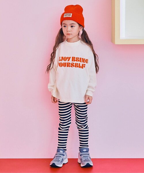 p.premier（ピードットプルミエ）の「イロチ買いしたいボーダーストレッチリブレギンス（その他パンツ・キッズ・レッド/ブラウン/ブラック/グリーン/その他11/レインボー/ブルー・90/120/130/110/100/80/140）」の12枚目の写真