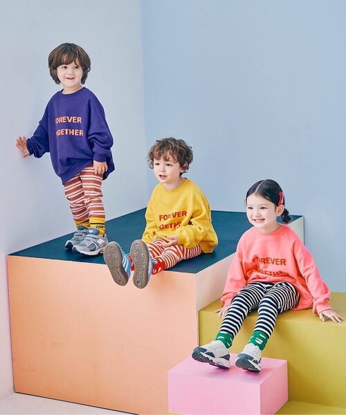 p.premier（ピードットプルミエ）の「イロチ買いしたいボーダーストレッチリブレギンス（その他パンツ・キッズ・レッド/ブラウン/ブラック/グリーン/その他11/レインボー/ブルー・90/120/130/110/100/80/140）」の21枚目の写真