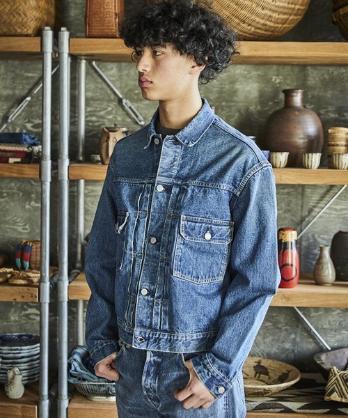 orSlow(オアスロウ)の「orSlow/オアスロウ TYPE2 1950'S DENIM JACKET USED WASH(デニムジャケット・メンズ・ブルー・2)」の4枚目の写真