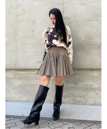 Paint splash pullover sweatshirt / ペイントスプラッシュプルオーバースウェット