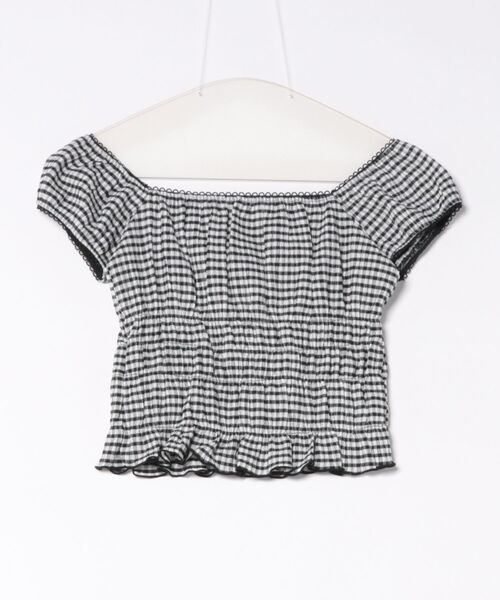 EMODA(エモダ)の「LACE POINT OFF SHOUKDER TOP(Tシャツ/カットソー・レディース・その他・FREE)」の2枚目の写真