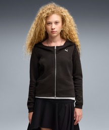 PUMA プーマ ウィメンズ セレクト エッセンシャル フルジップ フーディ