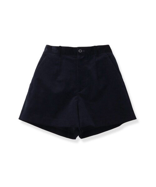 DRESSTERIOR（ドレステリア）の「【セットアップ可】ストレッチカルゼ ショートパンツ（その他パンツ・レディース・ネイビー・38/36）」の2枚目の写真