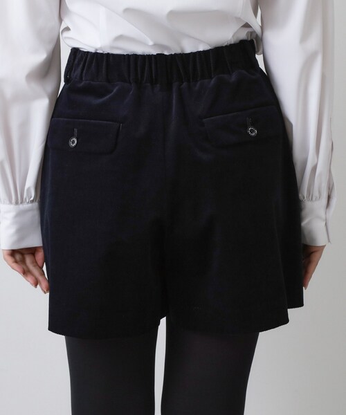 DRESSTERIOR（ドレステリア）の「【セットアップ可】ストレッチカルゼ ショートパンツ（その他パンツ・レディース・ネイビー・38/36）」の10枚目の写真