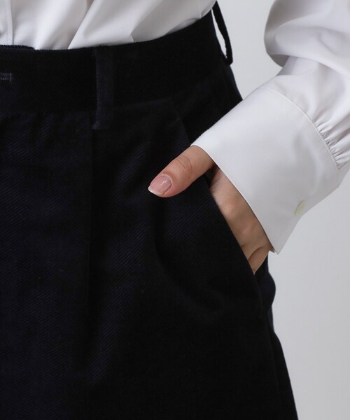 DRESSTERIOR（ドレステリア）の「【セットアップ可】ストレッチカルゼ ショートパンツ（その他パンツ・レディース・ネイビー・38/36）」の12枚目の写真