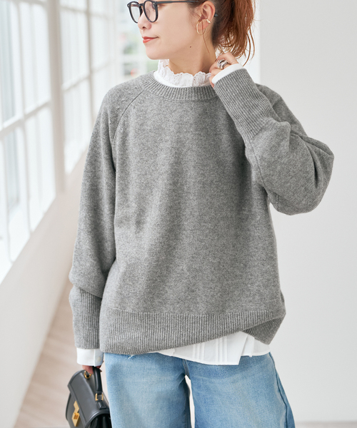 Spick & Span(スピックアンドスパン)の「《WEB限定 / 追加》レースフリルブラウス(シャツ/ブラウス・レディース・ブラック/ホワイト・FREE)」の8枚目の写真