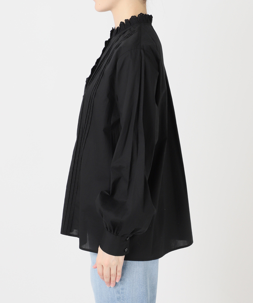 Spick & Span(スピックアンドスパン)の「《WEB限定 / 追加》レースフリルブラウス(シャツ/ブラウス・レディース・ブラック/ホワイト・FREE)」の15枚目の写真