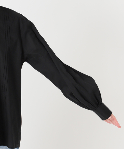 Spick & Span(スピックアンドスパン)の「《WEB限定 / 追加》レースフリルブラウス(シャツ/ブラウス・レディース・ブラック/ホワイト・FREE)」の18枚目の写真