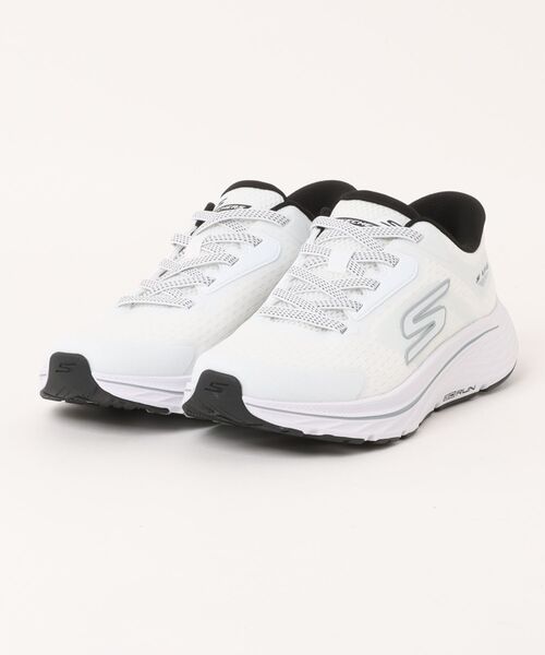 SKECHERS（スケッチャーズ）の「《SKECHERS》GO RUN CONSISTENT 3（スニーカー・メンズ・チャコールグレー/ホワイト×ブラック/ブラック・26.0cm/26.5cm/27.0cm/27.5cm/28.0cm）」の2枚目の写真