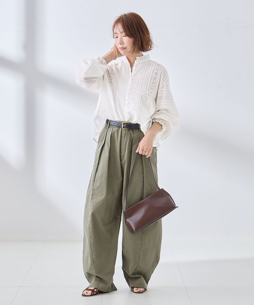 journal standard L'essage(ジャーナルスタンダードレサージュ)の「《追加》2WAYレースブラウス(シャツ/ブラウス・レディース・ホワイト・FREE)」の2枚目の写真