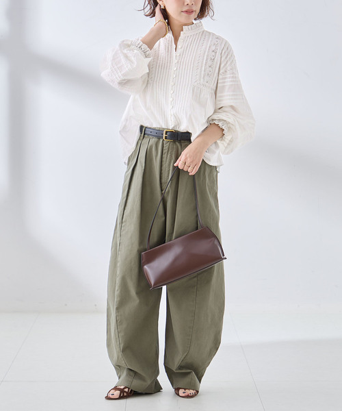 journal standard L'essage(ジャーナルスタンダードレサージュ)の「《追加》2WAYレースブラウス(シャツ/ブラウス・レディース・ホワイト・FREE)」の5枚目の写真