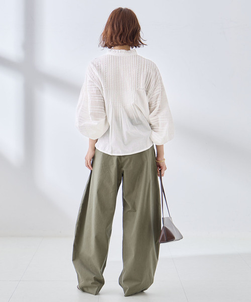 journal standard L'essage(ジャーナルスタンダードレサージュ)の「《追加》2WAYレースブラウス(シャツ/ブラウス・レディース・ホワイト・FREE)」の7枚目の写真