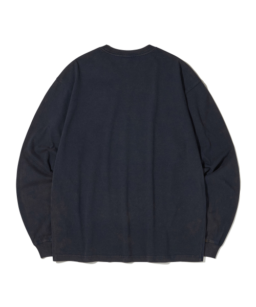 URBANDTYPE(アーバンディタイプ)の「スカイ ドッグ ロングスリーブ Tシャツ_ネイビー(Tシャツ/カットソー・レディース・その他・X-LARGE/SMALL/MEDIUM/LARGE)」の2枚目の写真