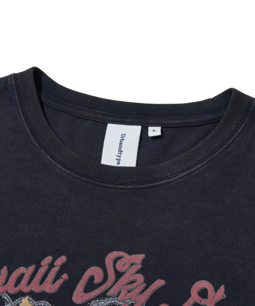 URBANDTYPE(アーバンディタイプ)の「スカイ ドッグ ロングスリーブ Tシャツ_ネイビー(Tシャツ/カットソー・レディース・その他・X-LARGE/SMALL/MEDIUM/LARGE)」の3枚目の写真