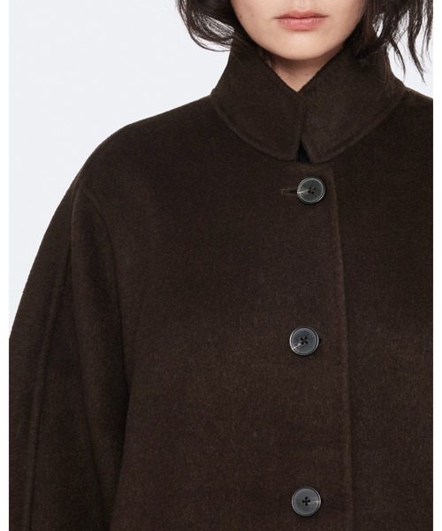 ALLSAINTS(オールセインツ)の「EFFIE WOOL-BLEND COCOON COAT | EFFIE ウールブレンド コクーン コート(その他アウター・レディース・ブラウン系その他・M/XS/S)」の6枚目の写真