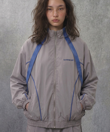 NIGHTWORKDEPT（ナイトワークデプト）の「MIDNIGHT RACING TRACK JACKET_GRAY（ナイロンジャケット）」