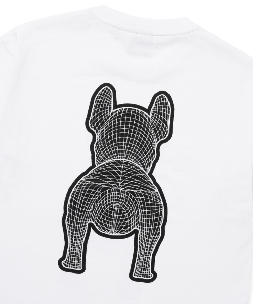 LIFE WORK(ライフワーク)の「共用) ラドックプリンティング半袖Tシャツ(Tシャツ/カットソー・メンズ・ホワイト/ライトグレー/ブラック/カーキ/ピンク/ダークベージュ・X-SMALL/S/M/L)」の10枚目の写真