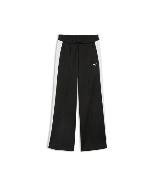 PUMA（プーマ）の「PUMA プーマ ウィメンズ T7 ワイドレッグ トラックパンツ OP（その他パンツ・レディース・ブラック・SMALL/X-LARGE/MEDIUM/LARGE）」の4枚目の写真
