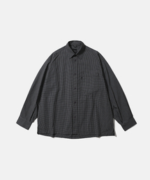 MOIF（モイフ）の「[AW26] FRAT BOY SHIRT / ブラックマイクロチェック（シャツ/ブラウス）」