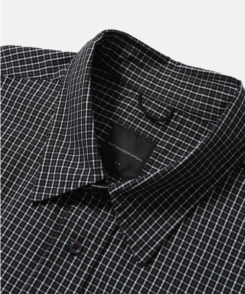 MOIF（モイフ）の「[AW26] FRAT BOY SHIRT / ブラックマイクロチェック（シャツ/ブラウス・メンズ・その他・1(S)）」の3枚目の写真