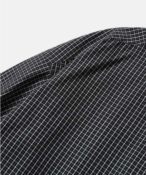 MOIF（モイフ）の「[AW26] FRAT BOY SHIRT / ブラックマイクロチェック（シャツ/ブラウス・メンズ・その他・1(S)）」の4枚目の写真