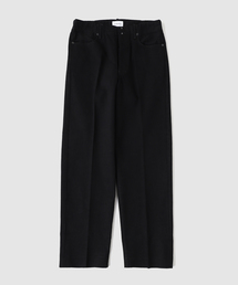 TANAKA (タナカ) THE JEAN TROUSER BLACK x BLACK
