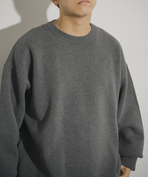THE GOODLAND MARKET（ザグッドランドマーケット）の「ザ グッドランド マーケット　GOOD COTTON KNIT（ニット/セーター・メンズ・ブラウン/グレー/ブラック/オートミール・1/2）」の20枚目の写真