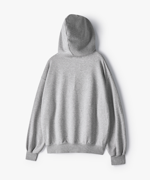 POLYGRAM(ポリグラム)の「バラクラバ オーバーサイズ スウェットフードTシャツ - グレー(パーカー・レディース・グレー・MEDIUM/LARGE/X-LARGE)」の2枚目の写真