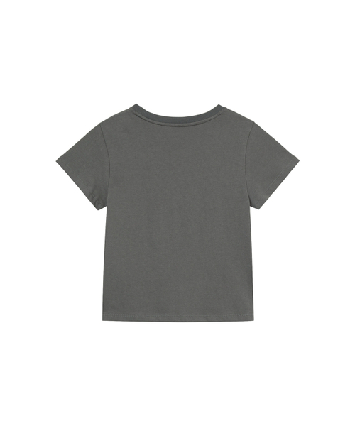 DEINET(ダイニット)の「BI GRAPHIC SLIMSIZED T-SHIRT IN CHARCOAL(Tシャツ/カットソー・レディース・その他・FREE)」の3枚目の写真