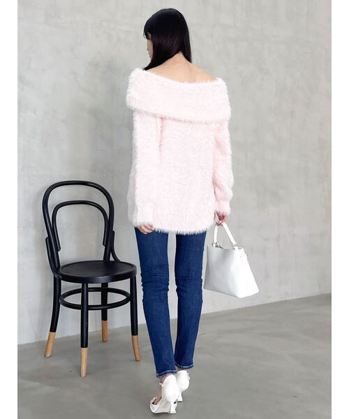 dazzlin(ダズリン)の「ハイウエストストレッチスキニーデニムパンツ(デニムパンツ・レディース・インディゴブルー/ブルー・SMALL/MEDIUM)」の8枚目の写真