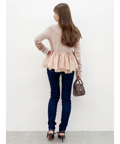 dazzlin(ダズリン)の「ハイウエストストレッチスキニーデニムパンツ(デニムパンツ・レディース・インディゴブルー/ブルー・SMALL/MEDIUM)」の21枚目の写真