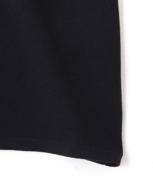YLEVE(イレーヴ)の「YLEVE / SUPERFINE 120’S WOOL KNIT PULL OVER(ニット/セーター・メンズ・グレー/ネイビー・5)」の13枚目の写真
