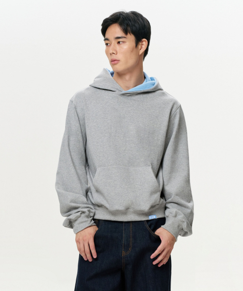 ERA(エラ)の「UNISEX ERA COLOR LAYERED HOODIE - MELANGE GRAY(パーカー・レディース・その他・SMALL/MEDIUM/LARGE)」の7枚目の写真