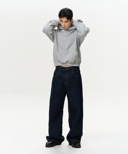 ERA(エラ)の「UNISEX ERA COLOR LAYERED HOODIE - MELANGE GRAY(パーカー・レディース・その他・SMALL/MEDIUM/LARGE)」の10枚目の写真
