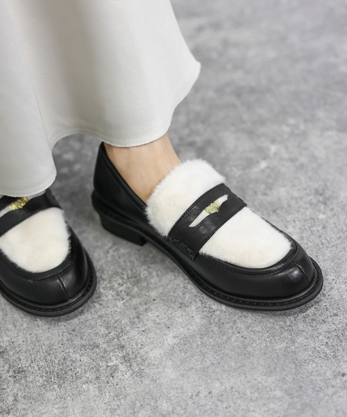 SOROTTO(ソロット)の「クラシカルコインローファー(ローファー・レディース・その他1/ブラック・22.5cm/24.0cm/23.5cm/23.0cm/24.5cm)」の19枚目の写真