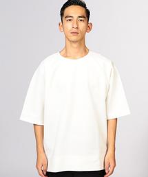 EN ROUTE | ENR ダンボールニットショートスリーブプルオーバー◆(Tシャツ/カットソー)