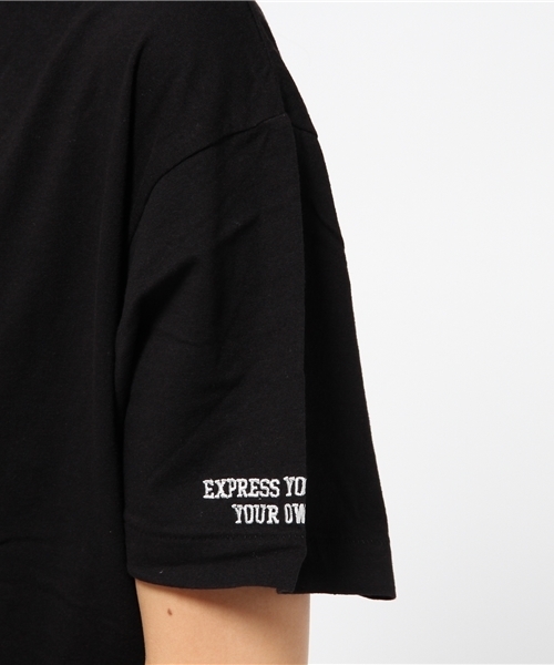 MOUSSY(マウジー)の「OLD SCHOOL MOUSSY TSJ(Tシャツ/カットソー・レディース・ホワイト/ボルドー/ブラック/ネイビー・FREE)」の9枚目の写真