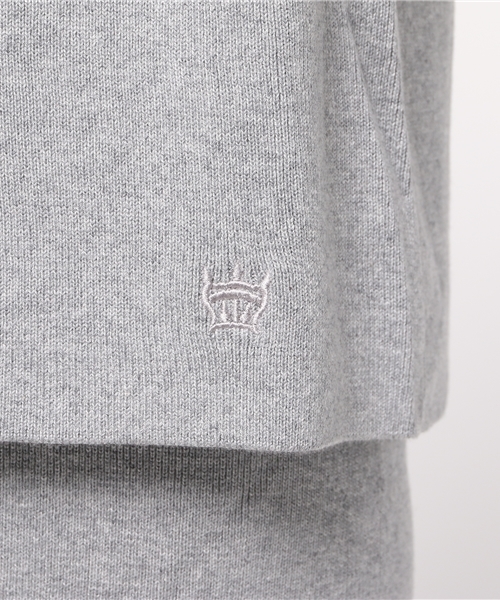 RODEO CROWNS WIDE BOWL（ロデオクラウンズワイドボウル）の「ノースリ ニット セットアップ（ワンピース・レディース・ブラック/ダークネイビー/ベージュ系その他/トップグレー・SMALL/MEDIUM）」の9枚目の写真