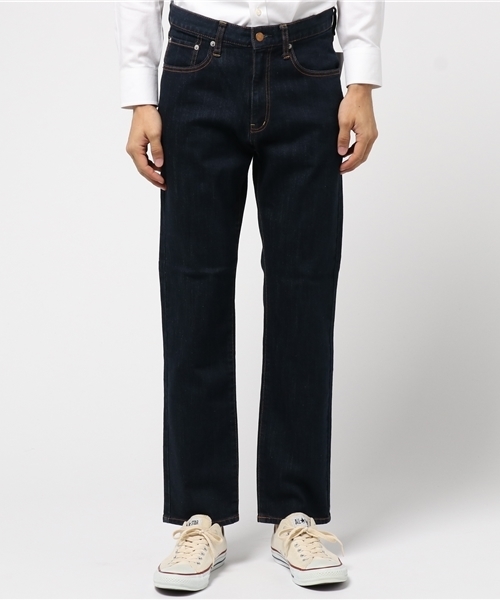 JEANS MATE（ジーンズメイト）の「【CONRON】XM104Dストレッチストレート（デニムパンツ・メンズ・インディゴブルー/ブルー系その他/ワンウォッシュ・33inch/32inch/31inch/30inch/34inch）」の6枚目の写真