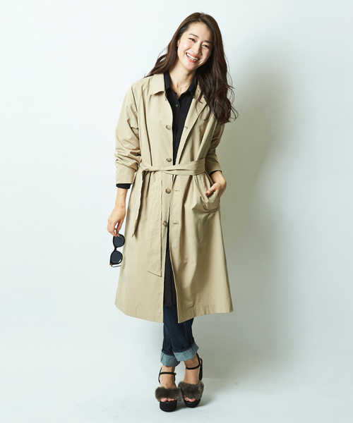 UR'S(ユアーズ)の「ルーズストレートデニムパンツ(デニムパンツ・レディース・ブルー/インディゴブルー・M/S/L)」の1枚目の写真