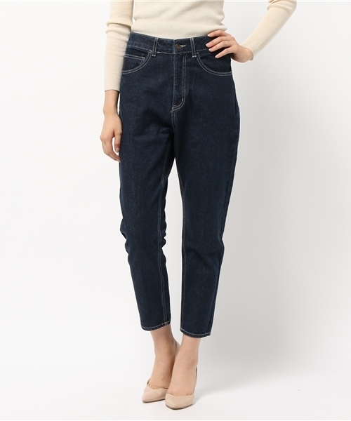 UR'S(ユアーズ)の「ルーズストレートデニムパンツ(デニムパンツ・レディース・ブルー/インディゴブルー・M/S/L)」の17枚目の写真