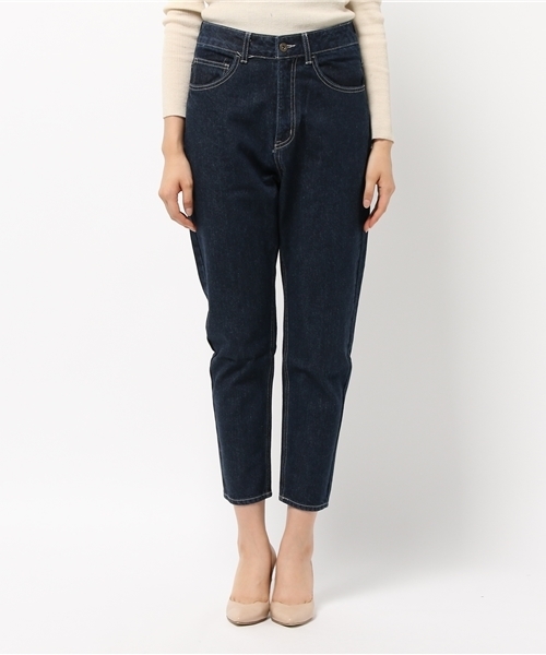 UR'S(ユアーズ)の「ルーズストレートデニムパンツ(デニムパンツ・レディース・ブルー/インディゴブルー・M/S/L)」の18枚目の写真