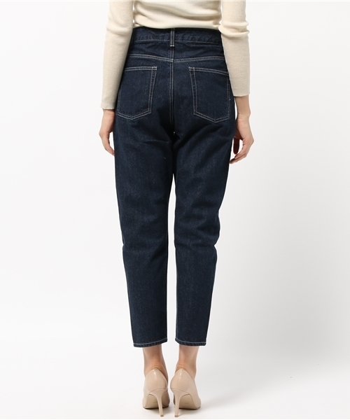 UR'S(ユアーズ)の「ルーズストレートデニムパンツ(デニムパンツ・レディース・ブルー/インディゴブルー・M/S/L)」の8枚目の写真