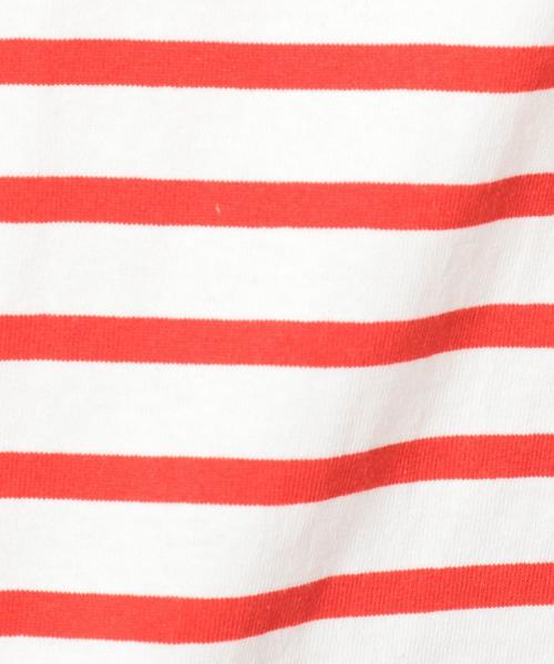 green label relaxing（グリーンレーベルリラクシング）の「CF へヴィウェイト バスク Tシャツ◆（Tシャツ/カットソー・レディース・オフホワイト/ブラック/レッド/イエロー/ネイビー・FREE）」の9枚目の写真