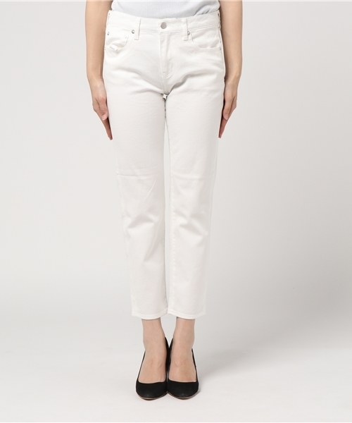 human woman(ヒューマンウーマン)の「デニムパンツ(デニムパンツ・レディース・ホワイト・X-SMALL/SMALL/LARGE/MEDIUM)」の2枚目の写真