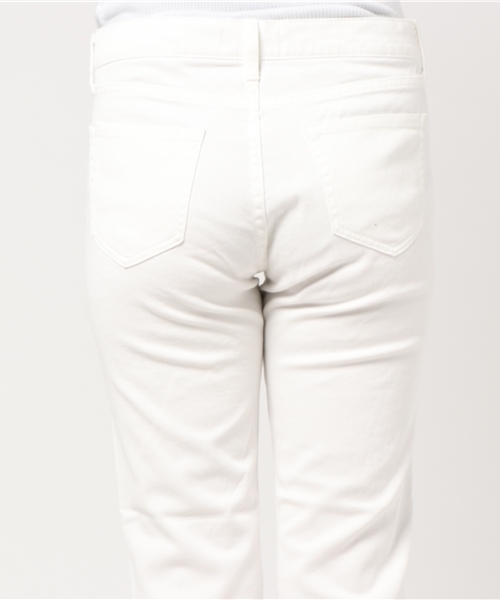 human woman(ヒューマンウーマン)の「デニムパンツ(デニムパンツ・レディース・ホワイト・X-SMALL/SMALL/LARGE/MEDIUM)」の6枚目の写真